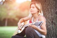 Girl with Guitar